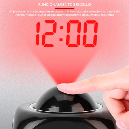 RELOJ DE PROYECCIÓN DIGITAL LCD